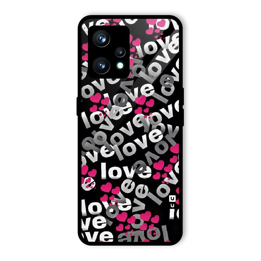 Too Much Love Glass Back Case for Realme 9 Pro Plus 5G