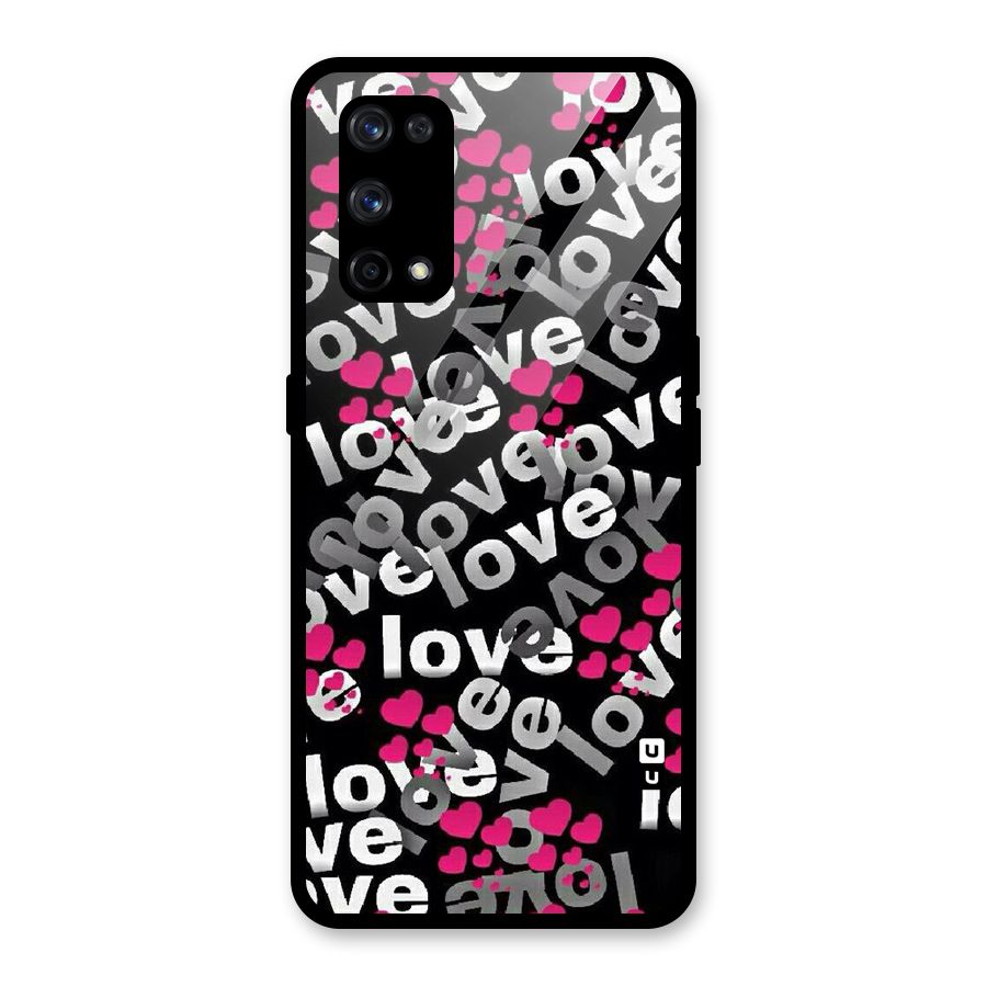 Too Much Love Glass Back Case for Realme X7 Pro
