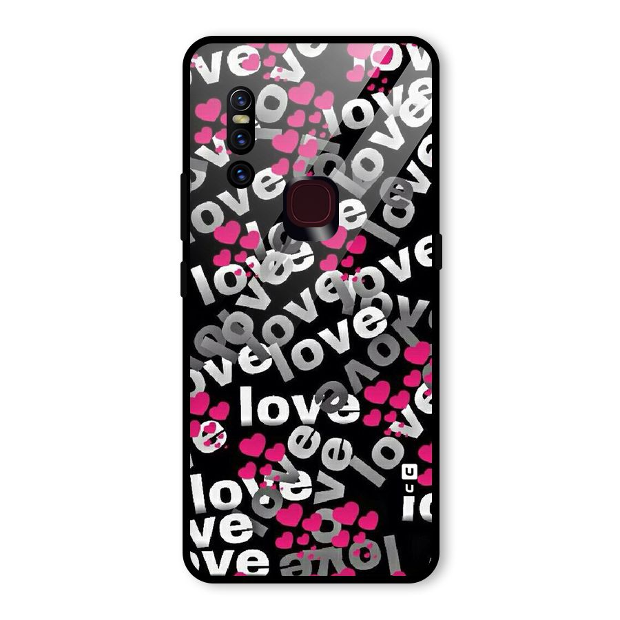 Too Much Love Glass Back Case for Vivo V15