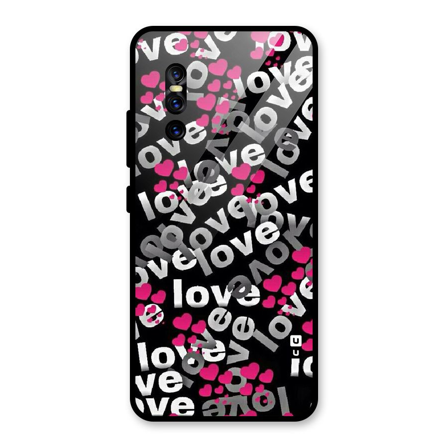 Too Much Love Glass Back Case for Vivo V15 Pro