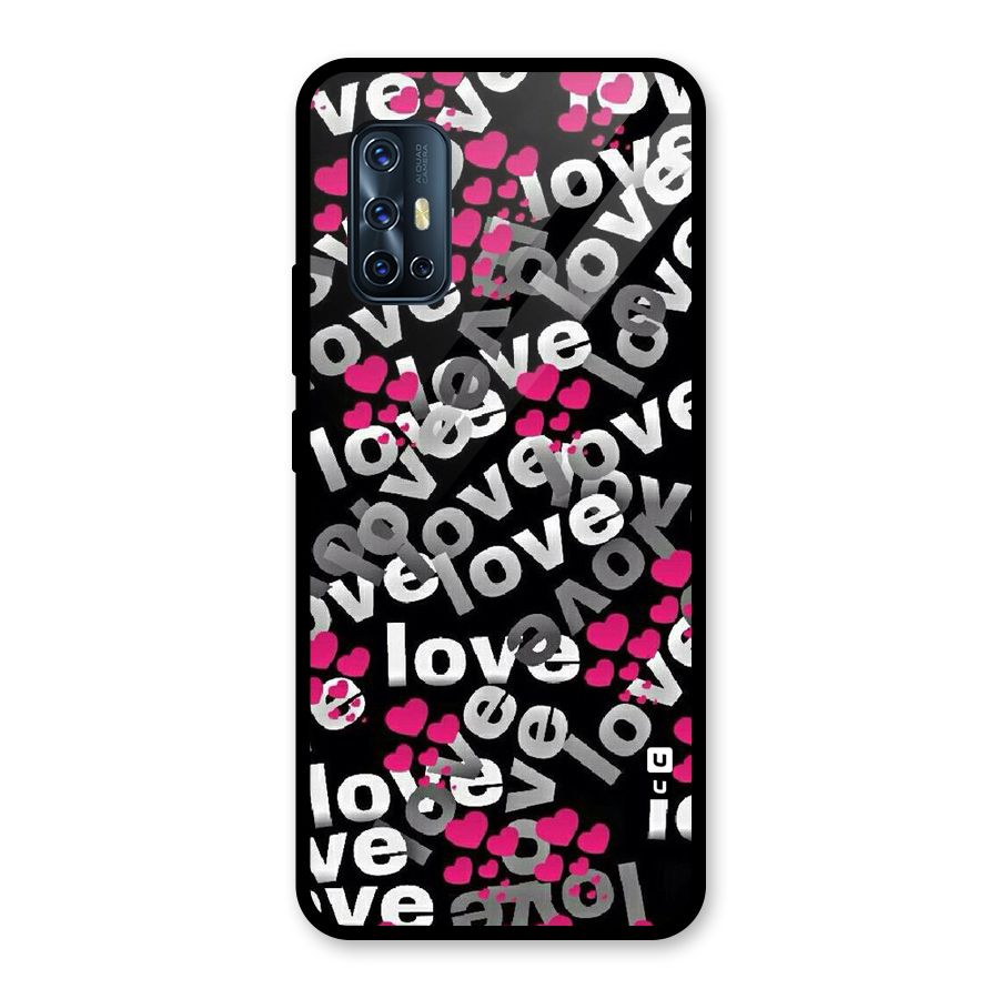 Too Much Love Glass Back Case for Vivo V17