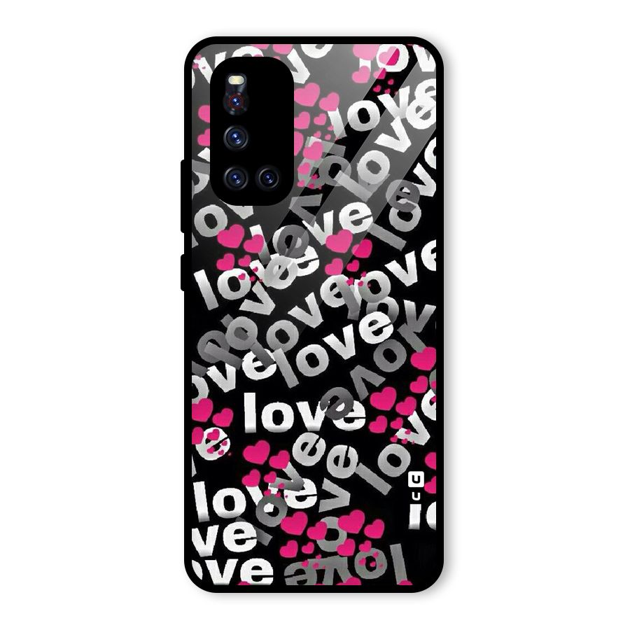 Too Much Love Glass Back Case for Vivo V19