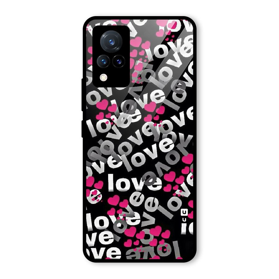Too Much Love Glass Back Case for Vivo V21 5G