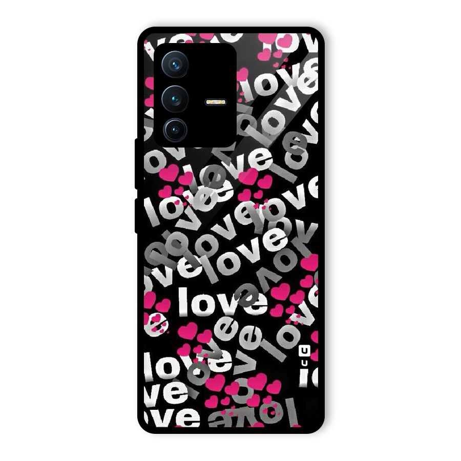 Too Much Love Glass Back Case for Vivo V23 Pro