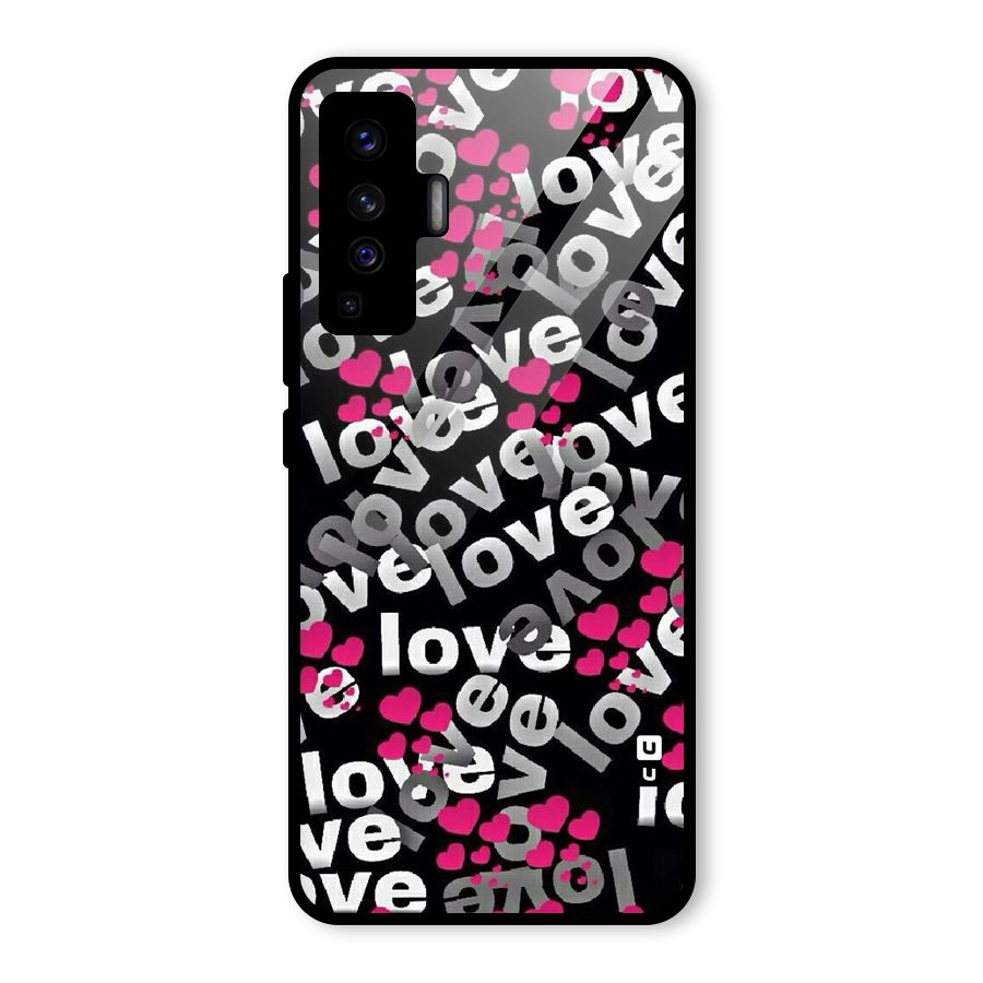 Too Much Love Glass Back Case for Vivo X50