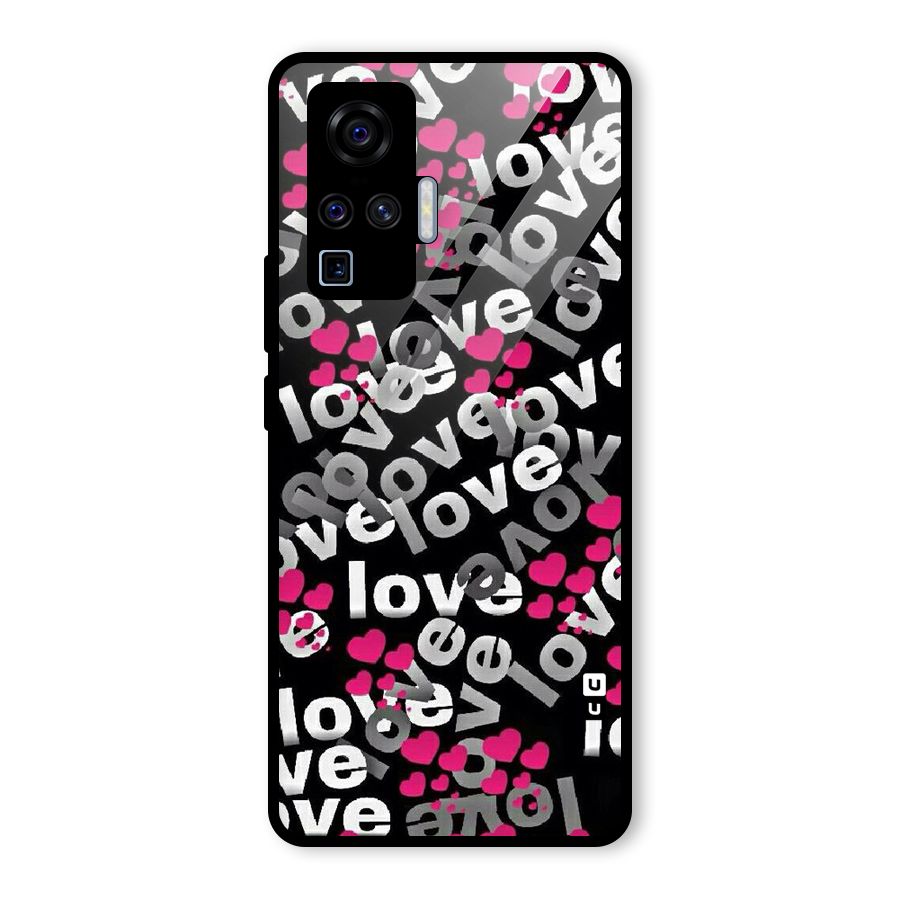 Too Much Love Glass Back Case for Vivo X50 Pro