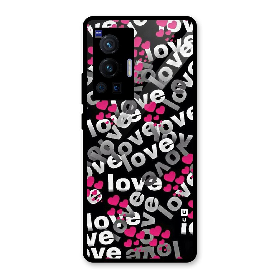 Too Much Love Glass Back Case for Vivo X70 Pro