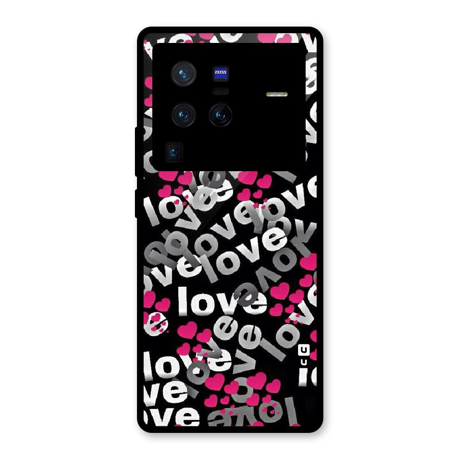 Too Much Love Glass Back Case for Vivo X80 Pro