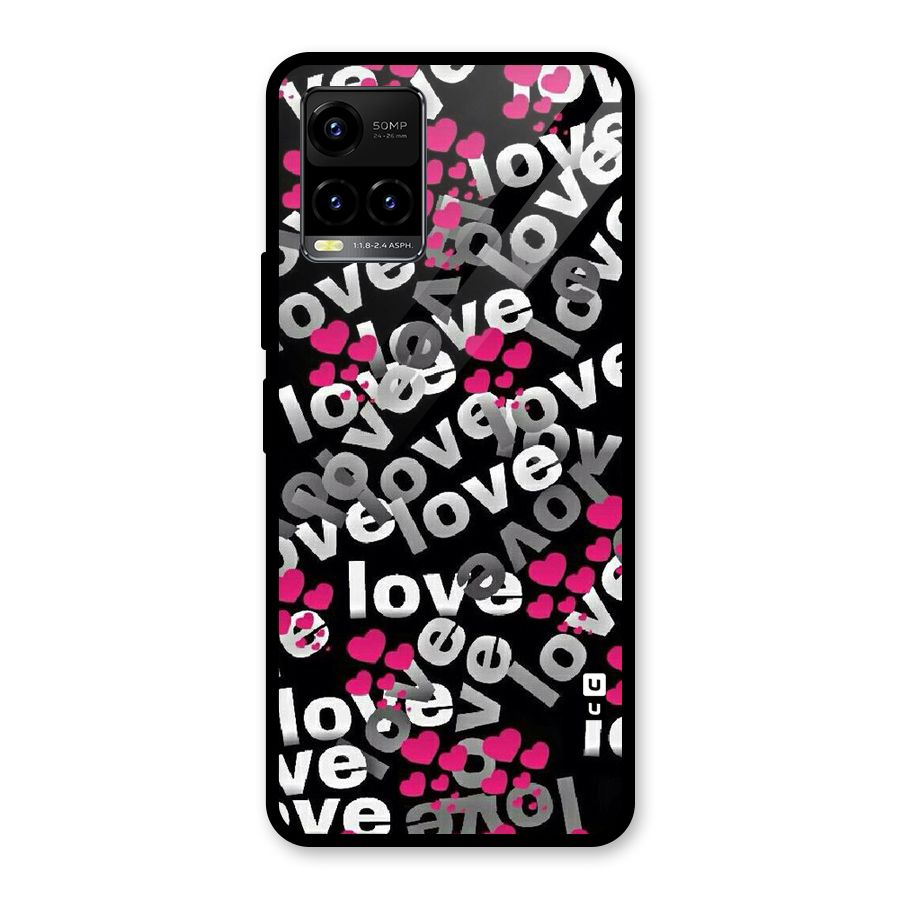 Too Much Love Glass Back Case for Vivo Y21T
