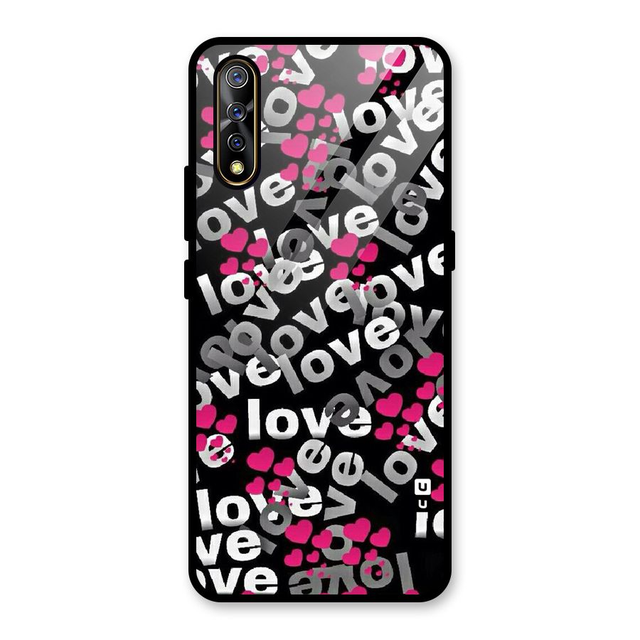 Too Much Love Glass Back Case for Vivo Z1x