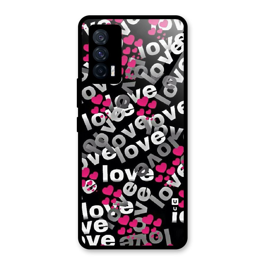 Too Much Love Glass Back Case for Vivo iQOO 7 5G