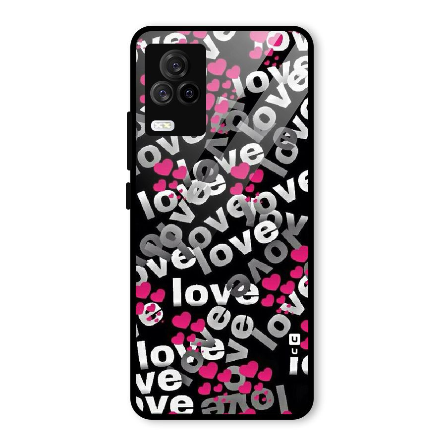 Too Much Love Glass Back Case for Vivo iQOO 7 Legend 5G
