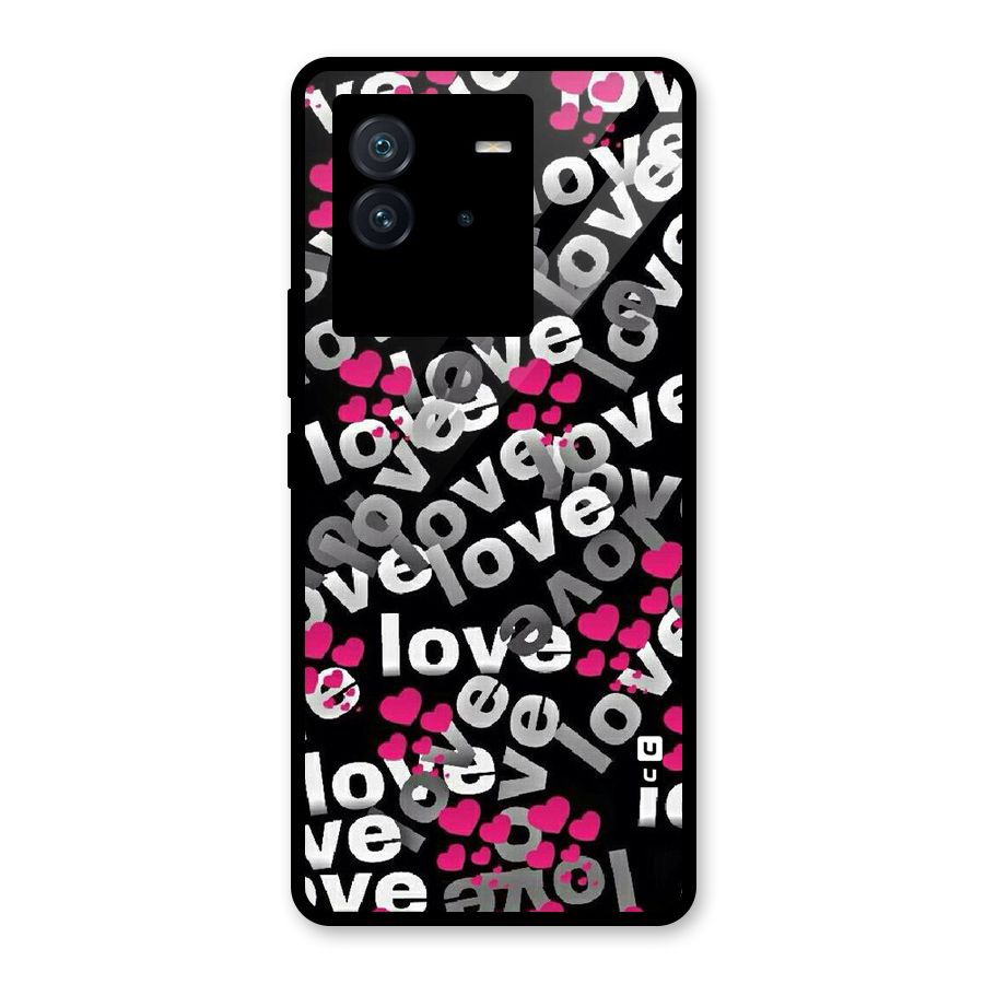 Too Much Love Glass Back Case for Vivo iQOO Neo 6 5G