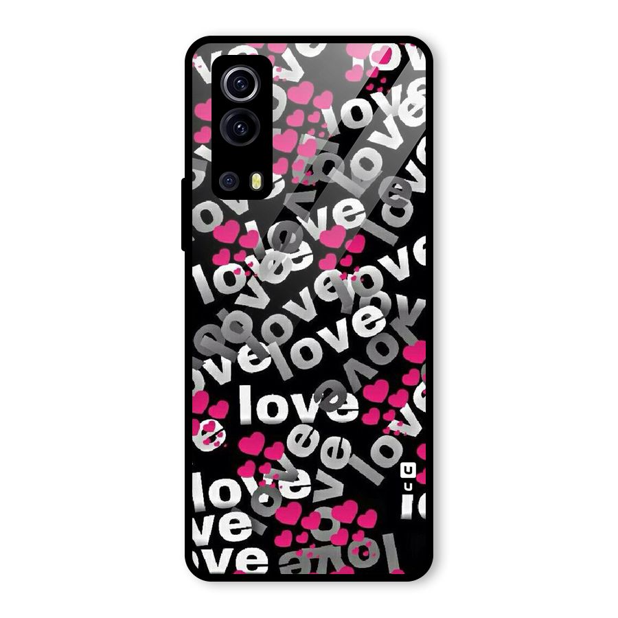 Too Much Love Glass Back Case for Vivo iQOO Z3