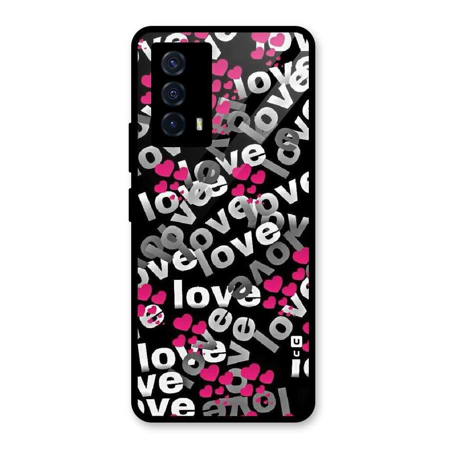 Too Much Love Glass Back Case for Vivo iQOO Z5