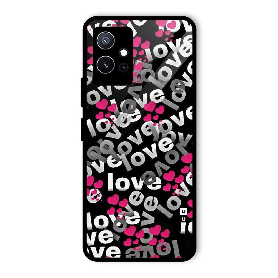 Too Much Love Glass Back Case for Vivo iQOO Z6