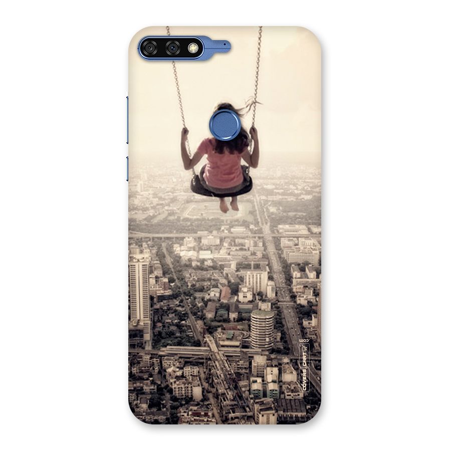 Top Of The World Back Case for Honor 7C