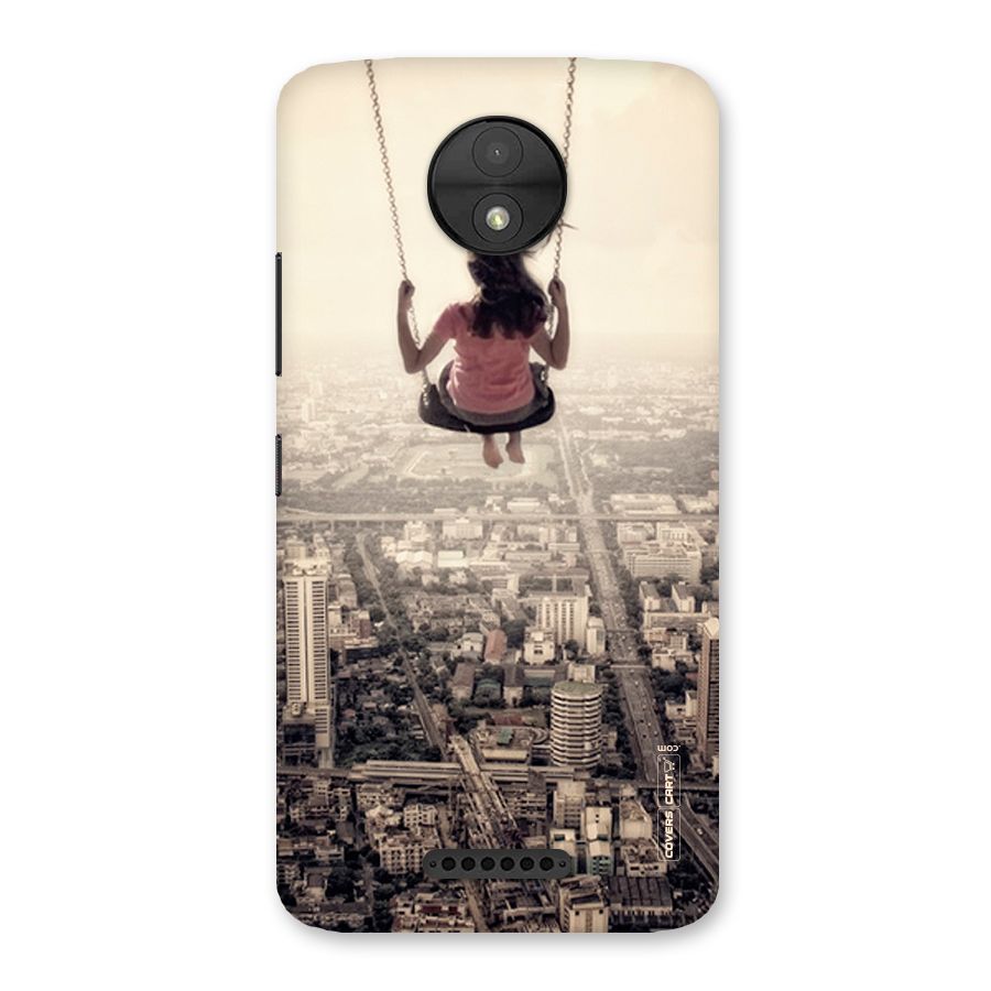 Top Of The World Back Case for Moto C