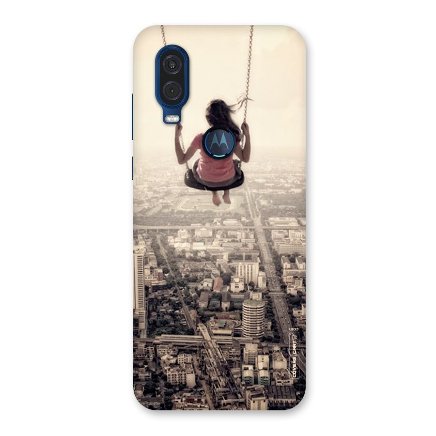 Top Of The World Back Case for Motorola One Vision