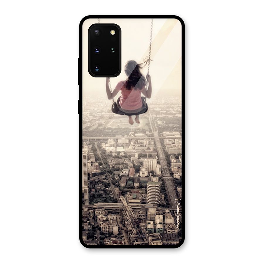 Top Of The World Glass Back Case for Galaxy S20 Plus