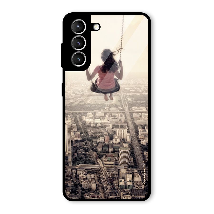 Top Of The World Glass Back Case for Galaxy S21 5G