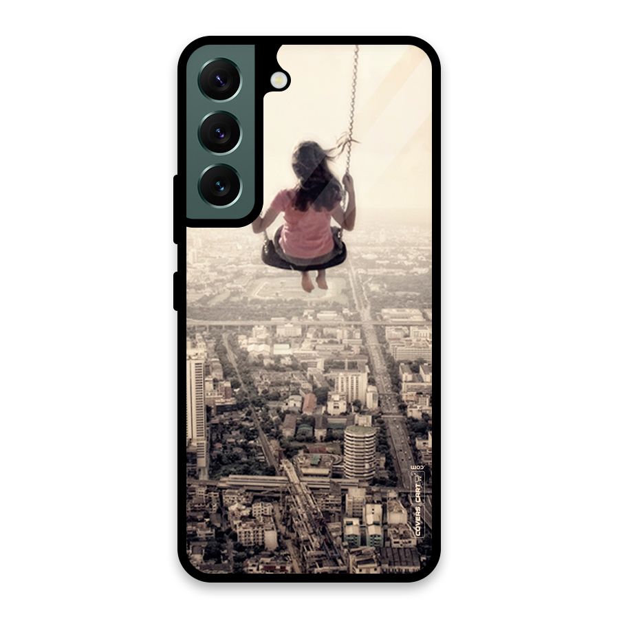 Top Of The World Glass Back Case for Galaxy S22 5G