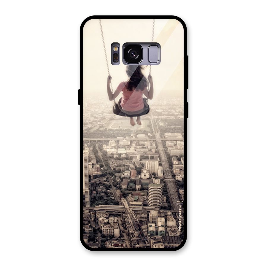 Top Of The World Glass Back Case for Galaxy S8