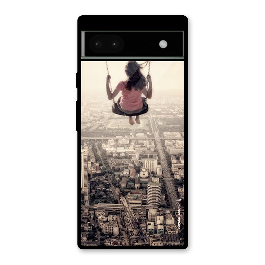 Top Of The World Glass Back Case for Google Pixel 6a