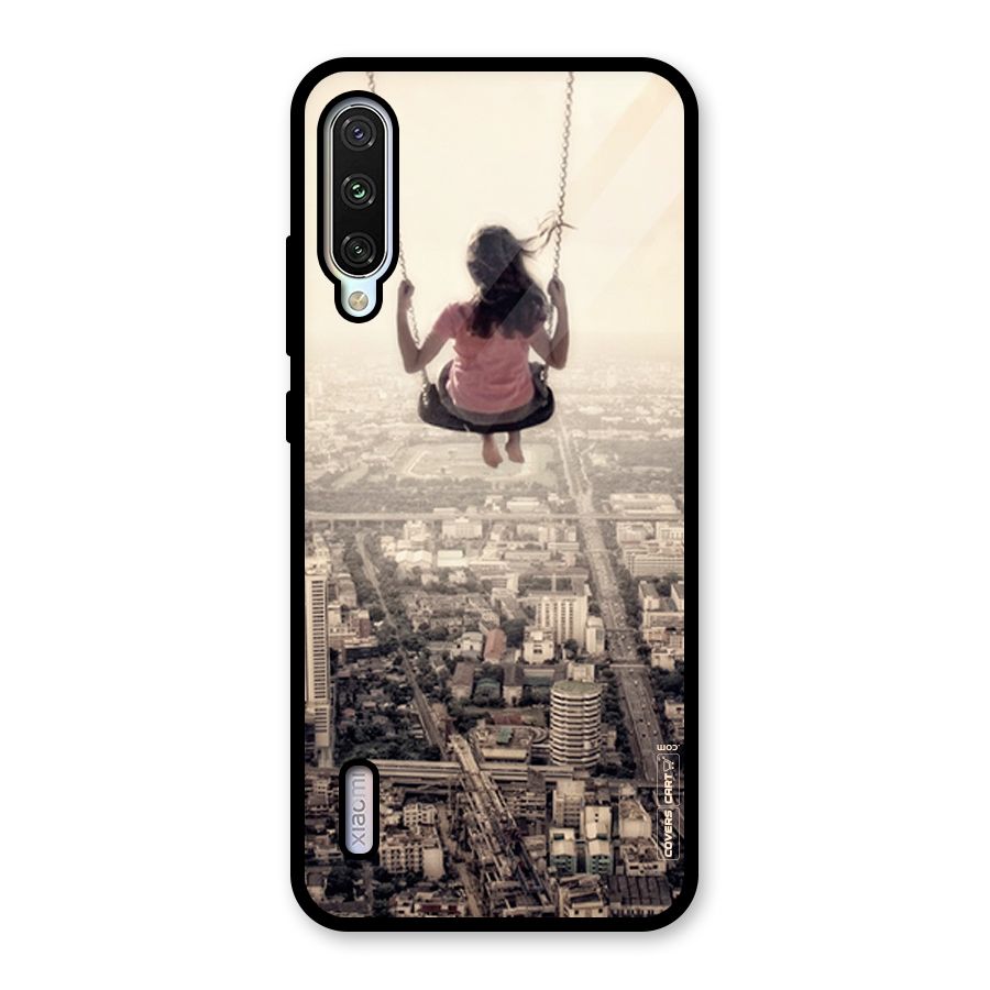 Top Of The World Glass Back Case for Mi A3