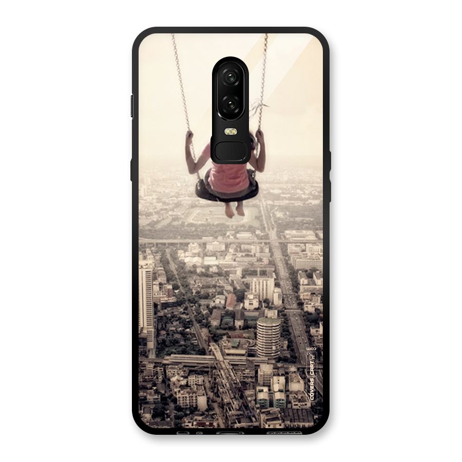 Top Of The World Glass Back Case for OnePlus 6