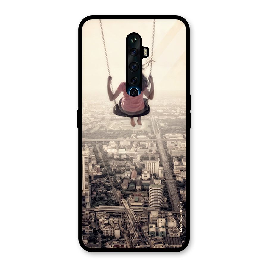 Top Of The World Glass Back Case for Oppo Reno2 F