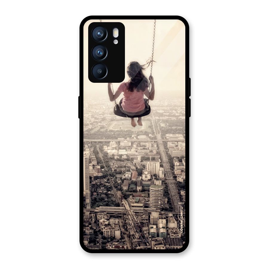 Top Of The World Glass Back Case for Oppo Reno6 5G