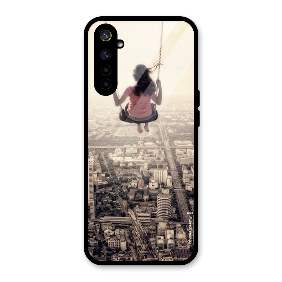 Top Of The World Glass Back Case for Realme 6