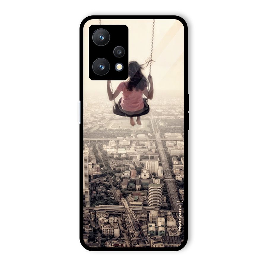 Top Of The World Glass Back Case for Realme 9 Pro 5G