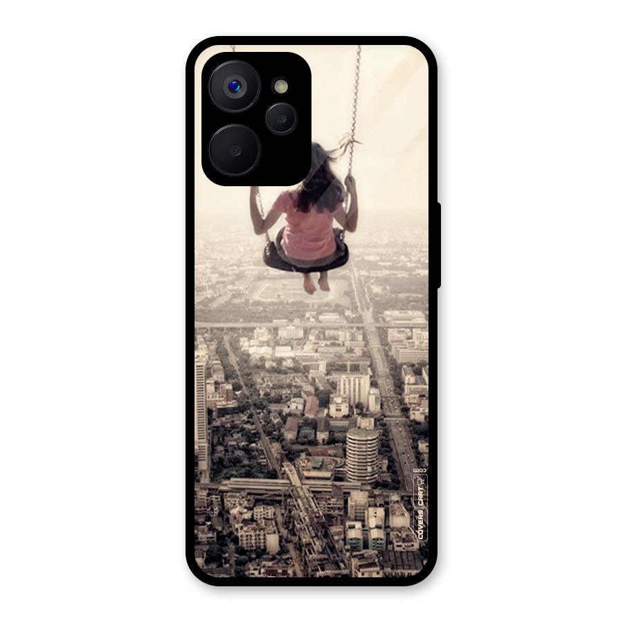 Top Of The World Glass Back Case for Realme 9i 5G