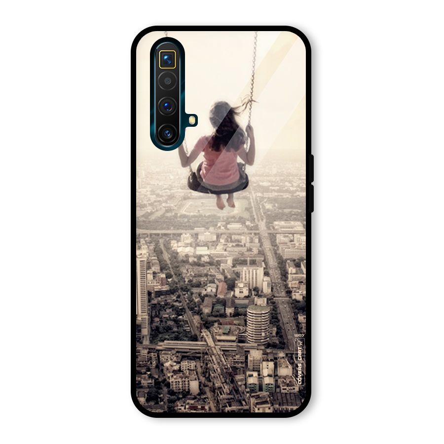 Top Of The World Glass Back Case for Realme X3
