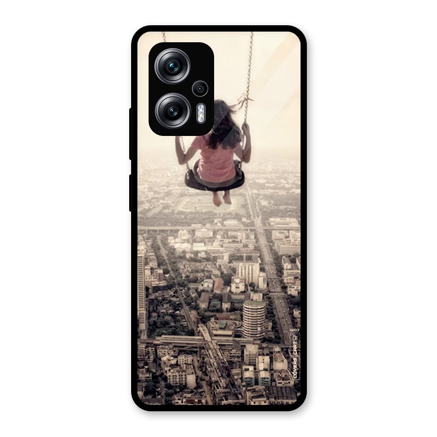 Top Of The World Glass Back Case for Redmi K50i