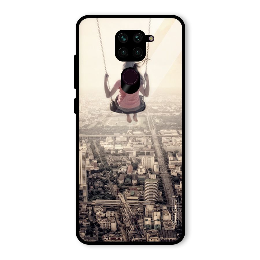 Top Of The World Glass Back Case for Redmi Note 9