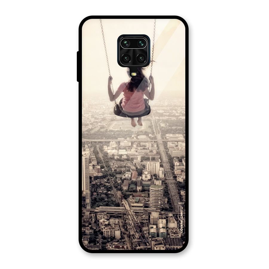 Top Of The World Glass Back Case for Redmi Note 9 Pro Max