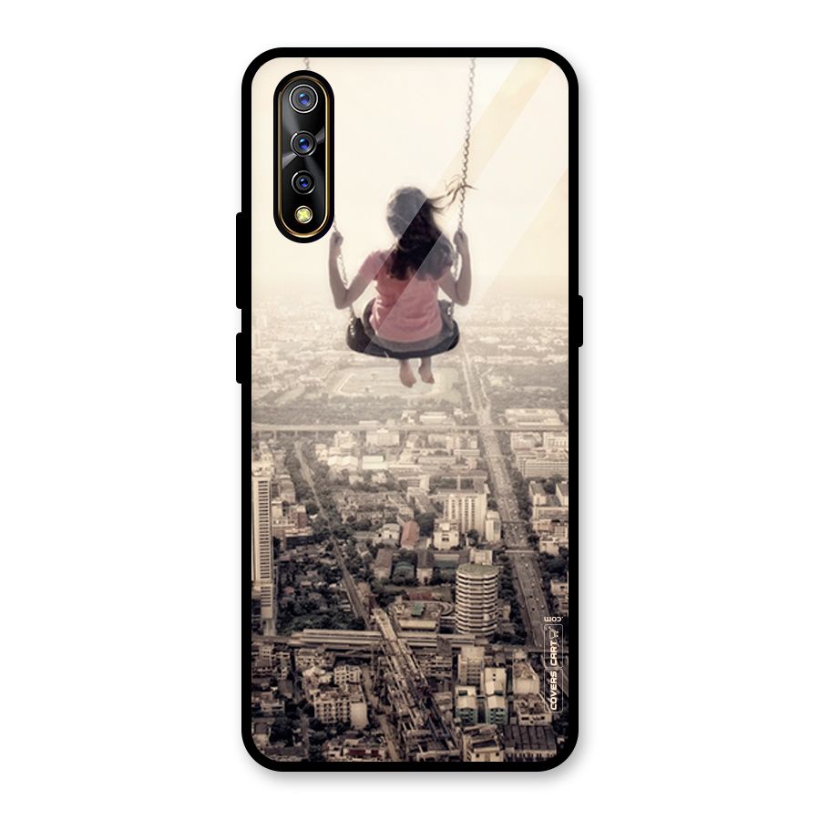 Top Of The World Glass Back Case for Vivo S1