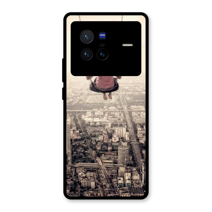 Top Of The World Glass Back Case for Vivo X80
