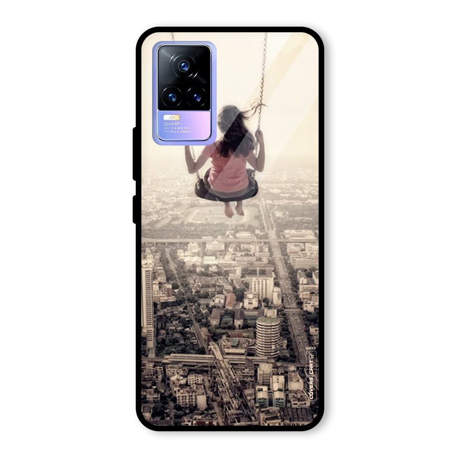 Top Of The World Glass Back Case for Vivo Y73