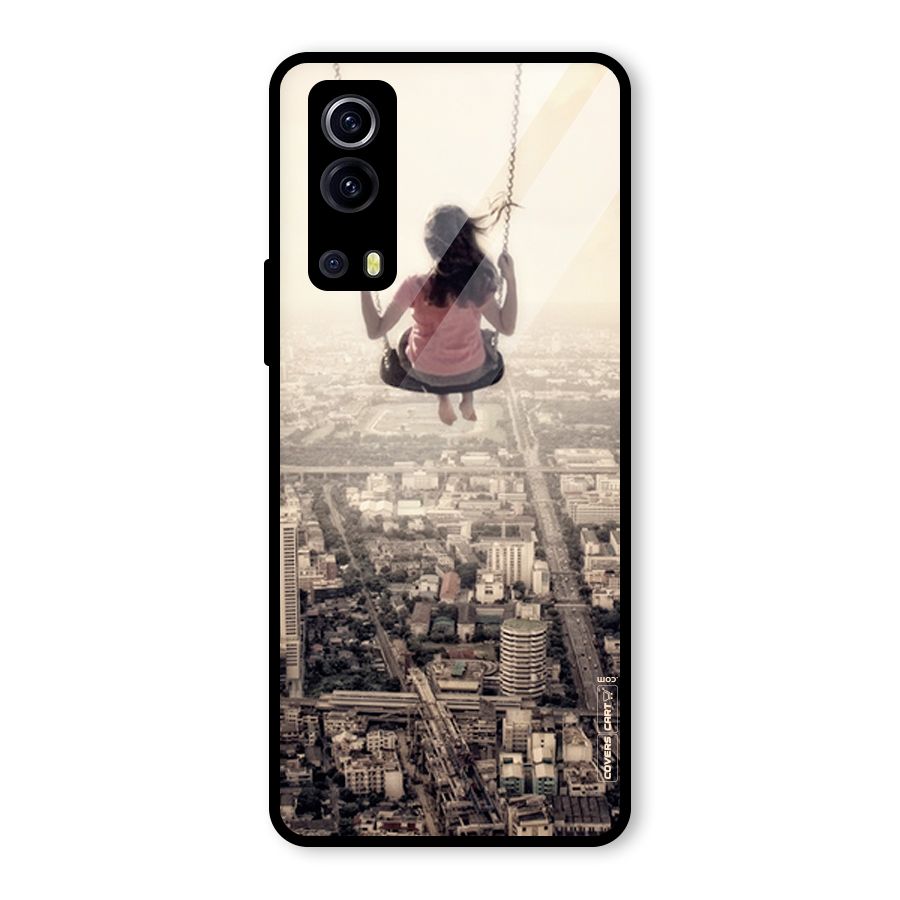 Top Of The World Glass Back Case for Vivo iQOO Z3