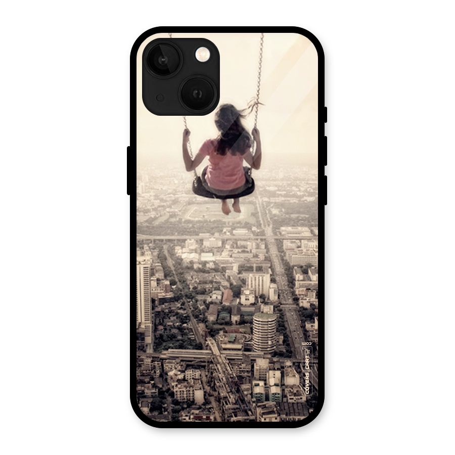 Top Of The World Glass Back Case for iPhone 13