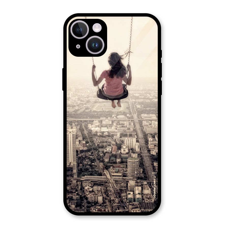 Top Of The World Glass Back Case for iPhone 14 Plus