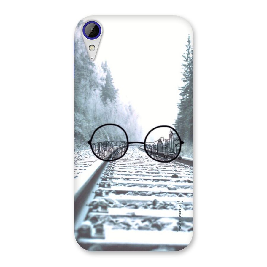 Tracks And Specs Back Case for Desire 830