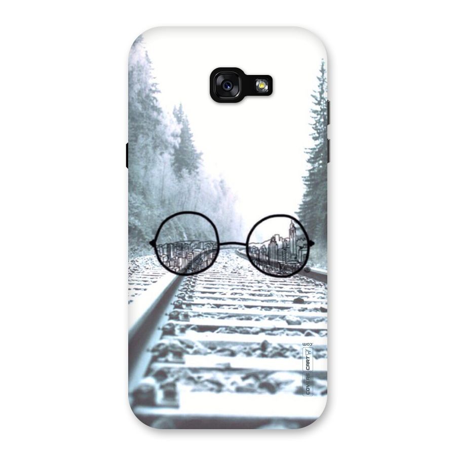 Tracks And Specs Back Case for Galaxy A7 (2017)