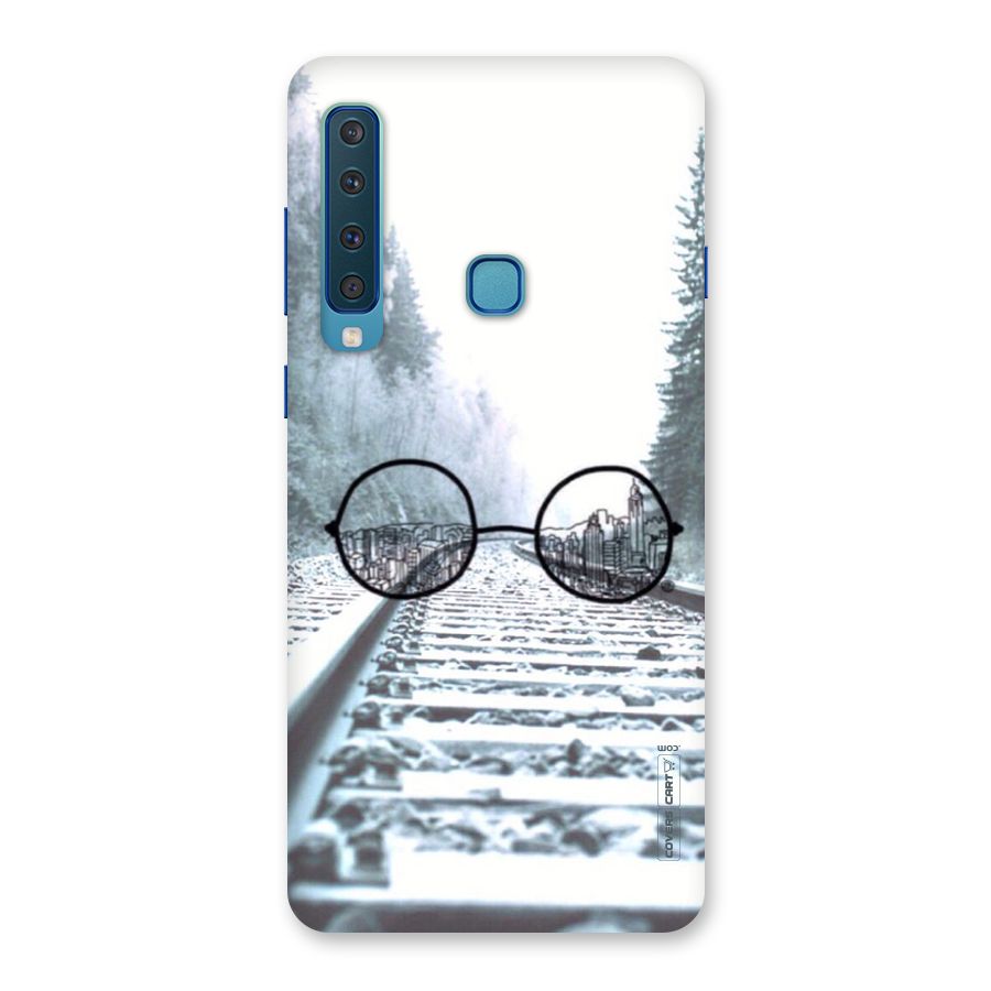 Tracks And Specs Back Case for Galaxy A9 (2018)
