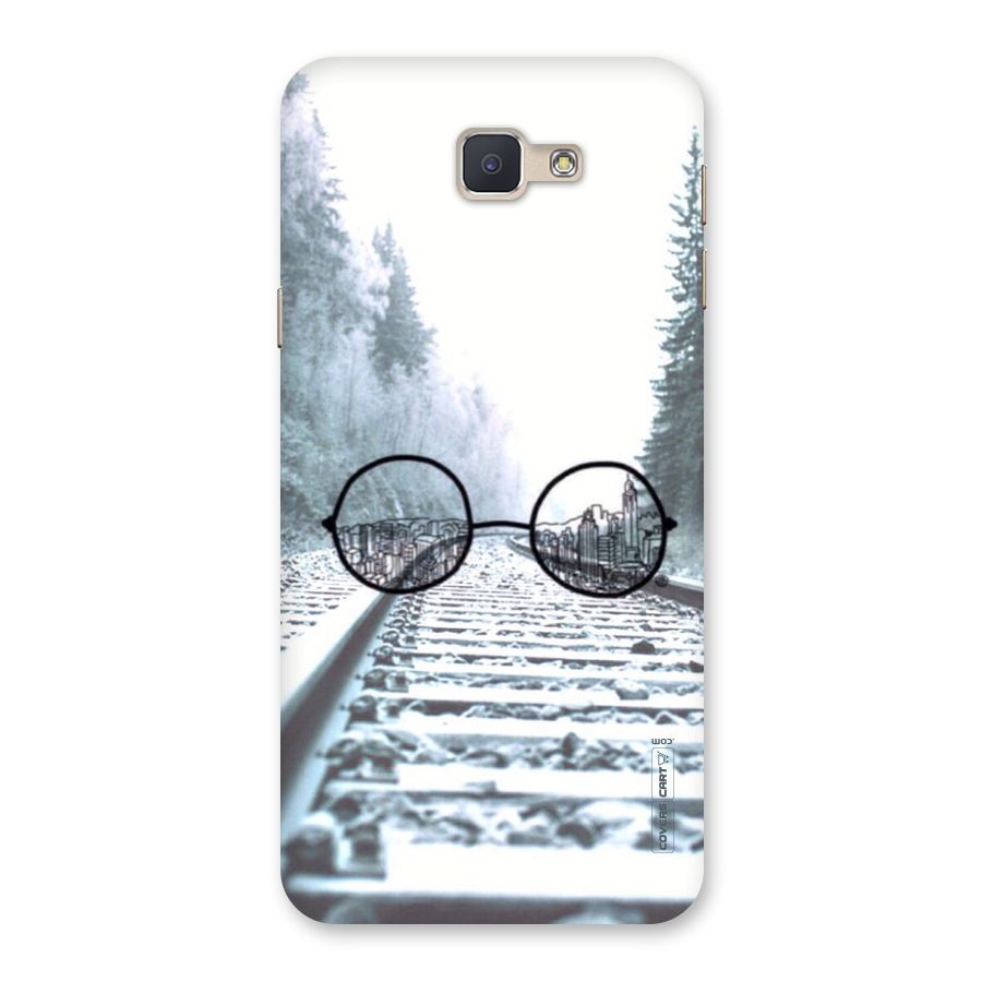 Tracks And Specs Back Case for Galaxy J5 Prime