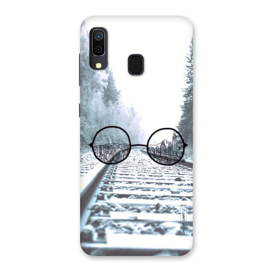 Tracks And Specs Back Case for Galaxy M10s